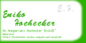 eniko hochecker business card